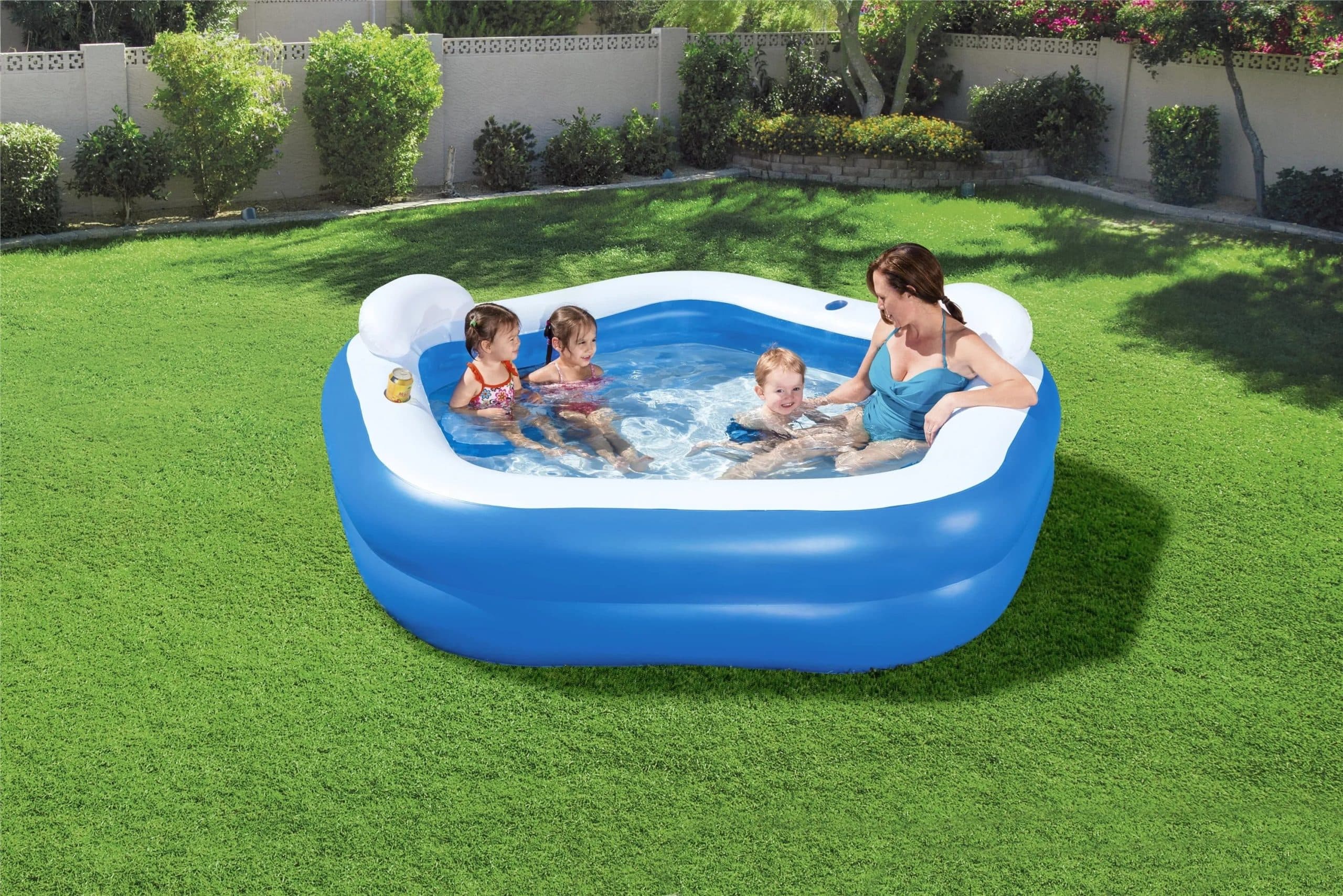 Basen nadmuchiwany Family Pool pięciokątny - 206 x 213 x 69 cm