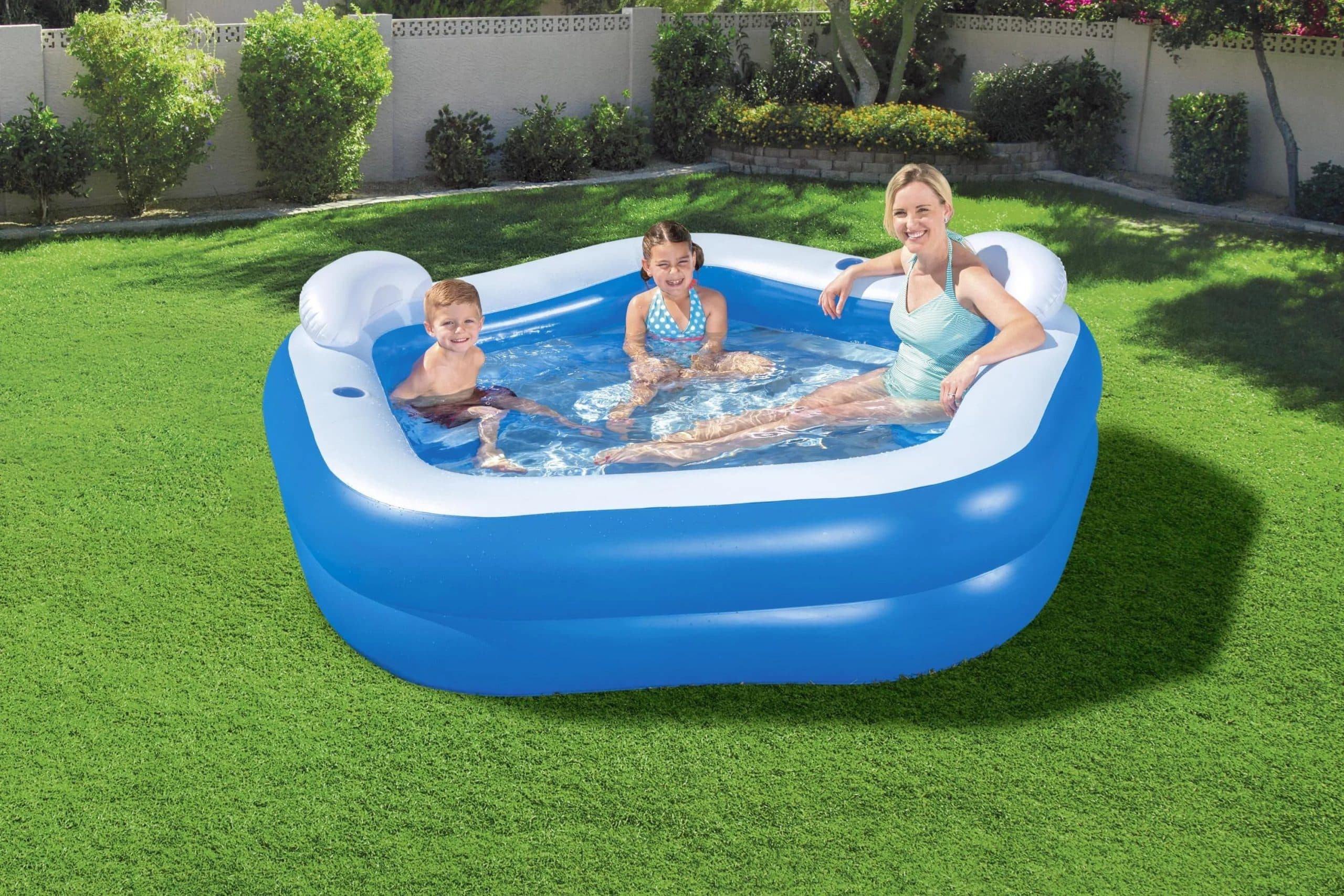 Basen nadmuchiwany Family Pool pięciokątny - 206 x 213 x 69 cm