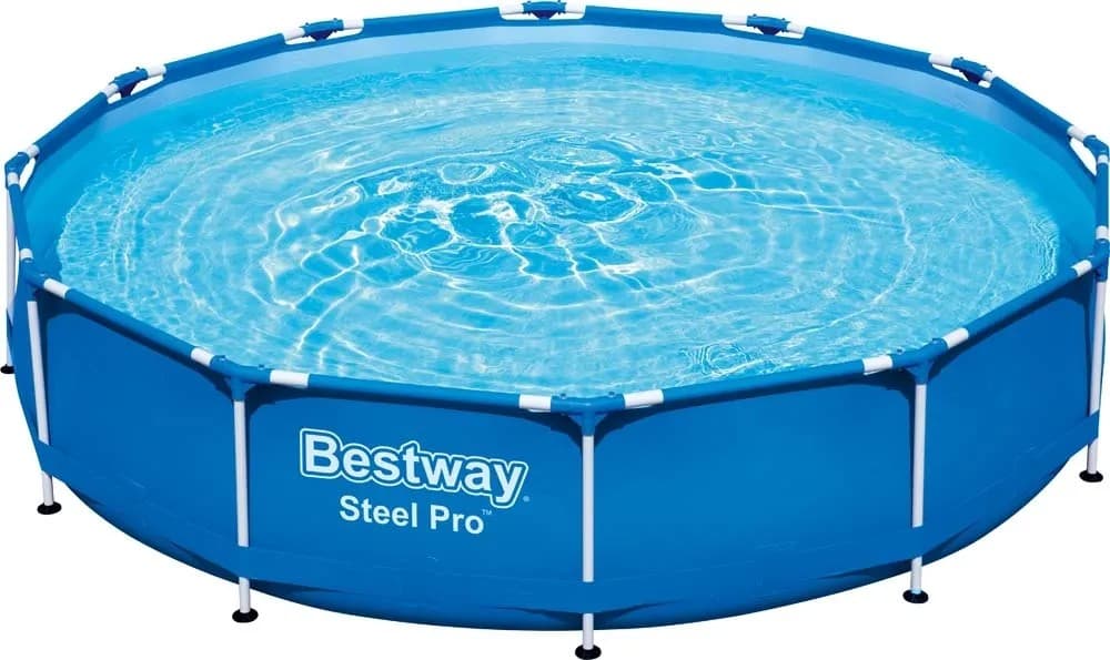 Basen na stelażu Steel Pro okrągły - śr. 366 cm, wys. 76 cm