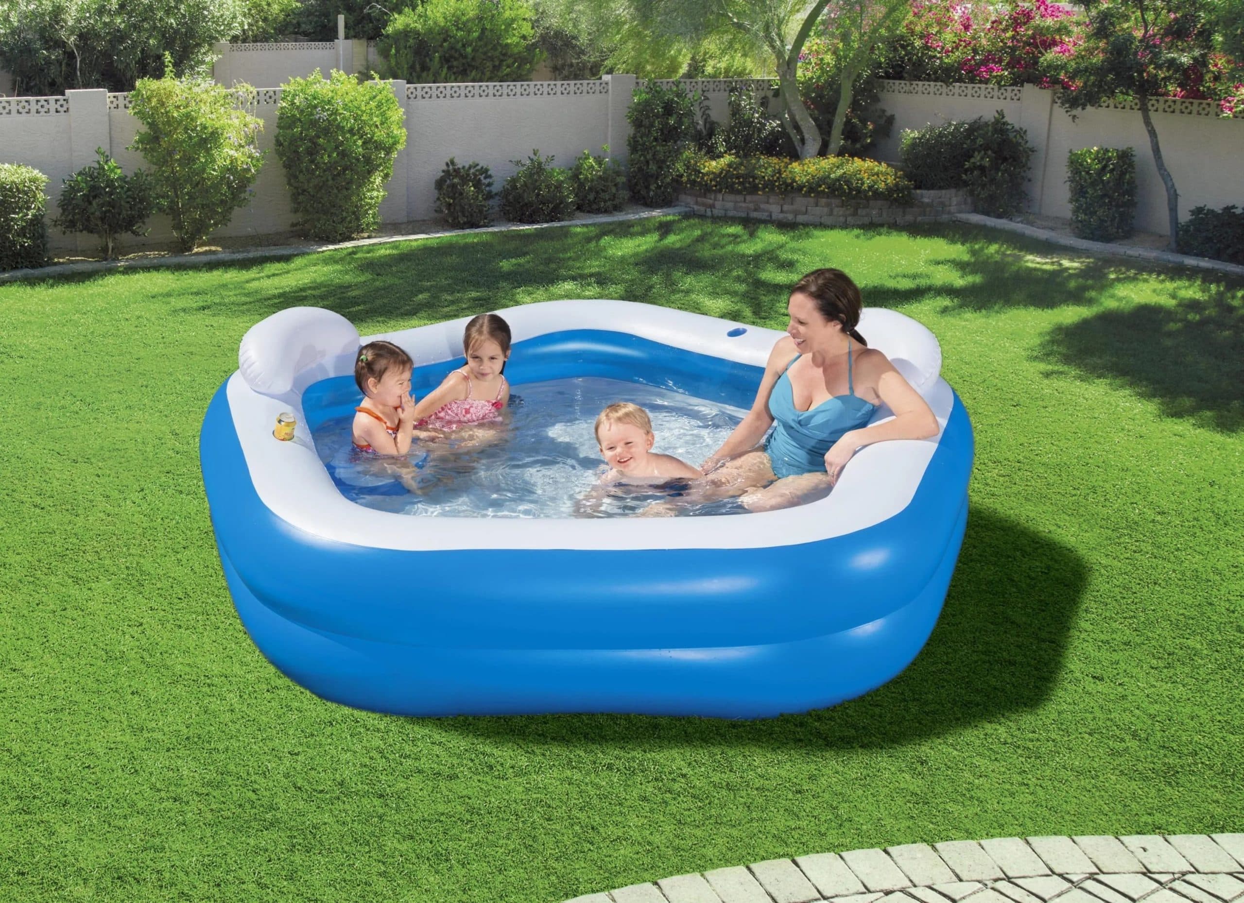 Basen nadmuchiwany Family Pool pięciokątny - 206 x 213 x 69 cm