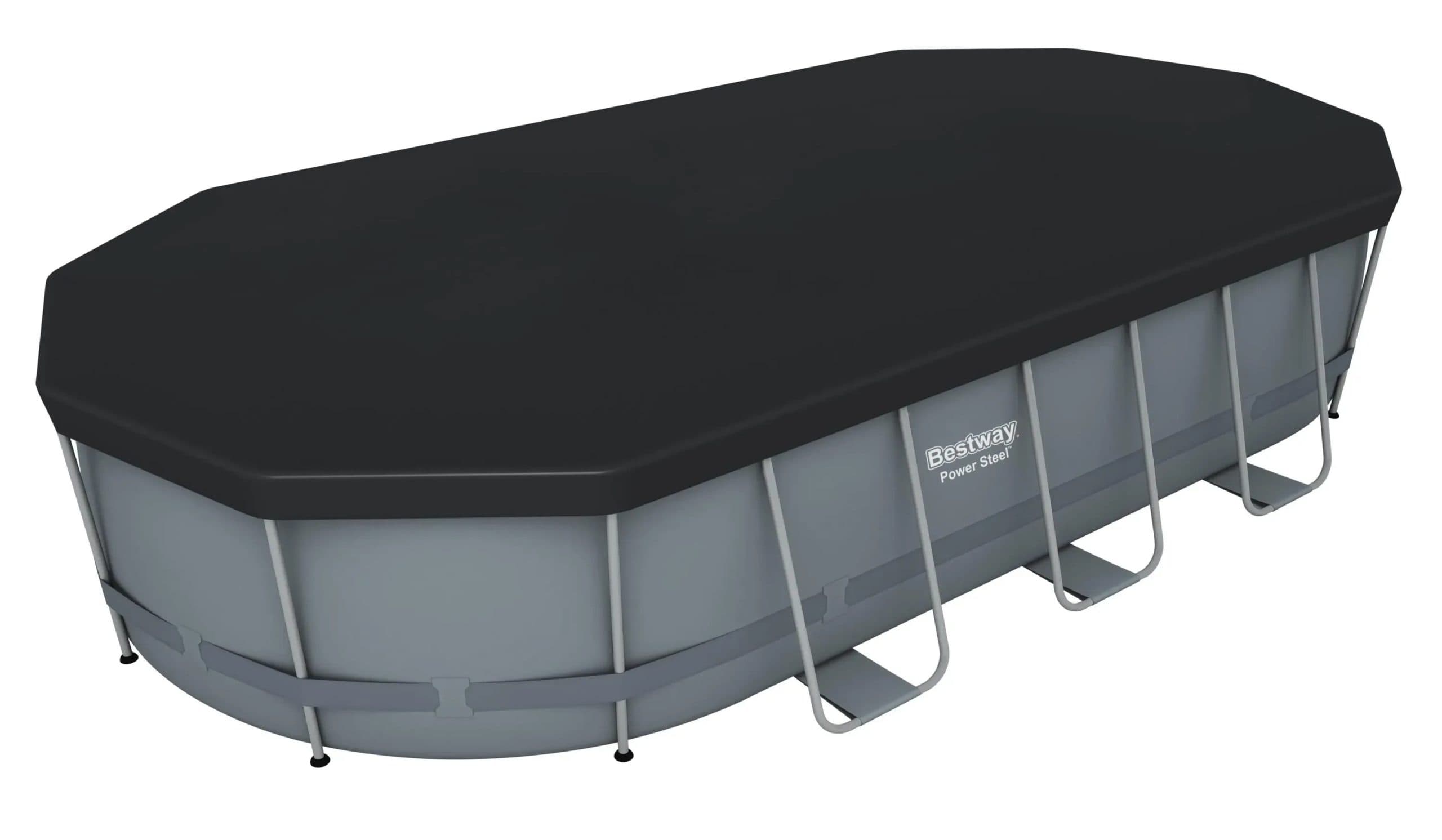 Basen na stelażu Power Steel owalny - 274 x 549 x 122 cm