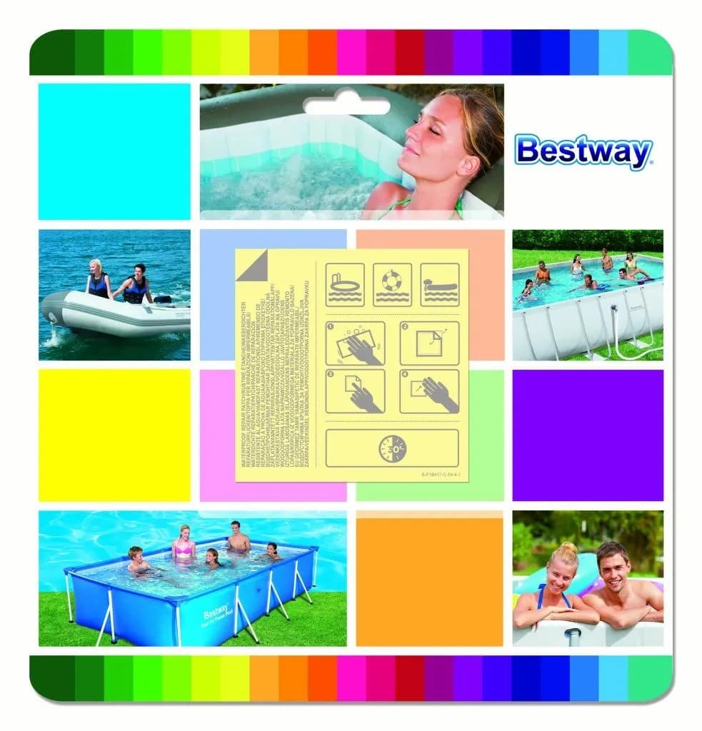 Zestaw naprawczy do basenów - 10 sztuk