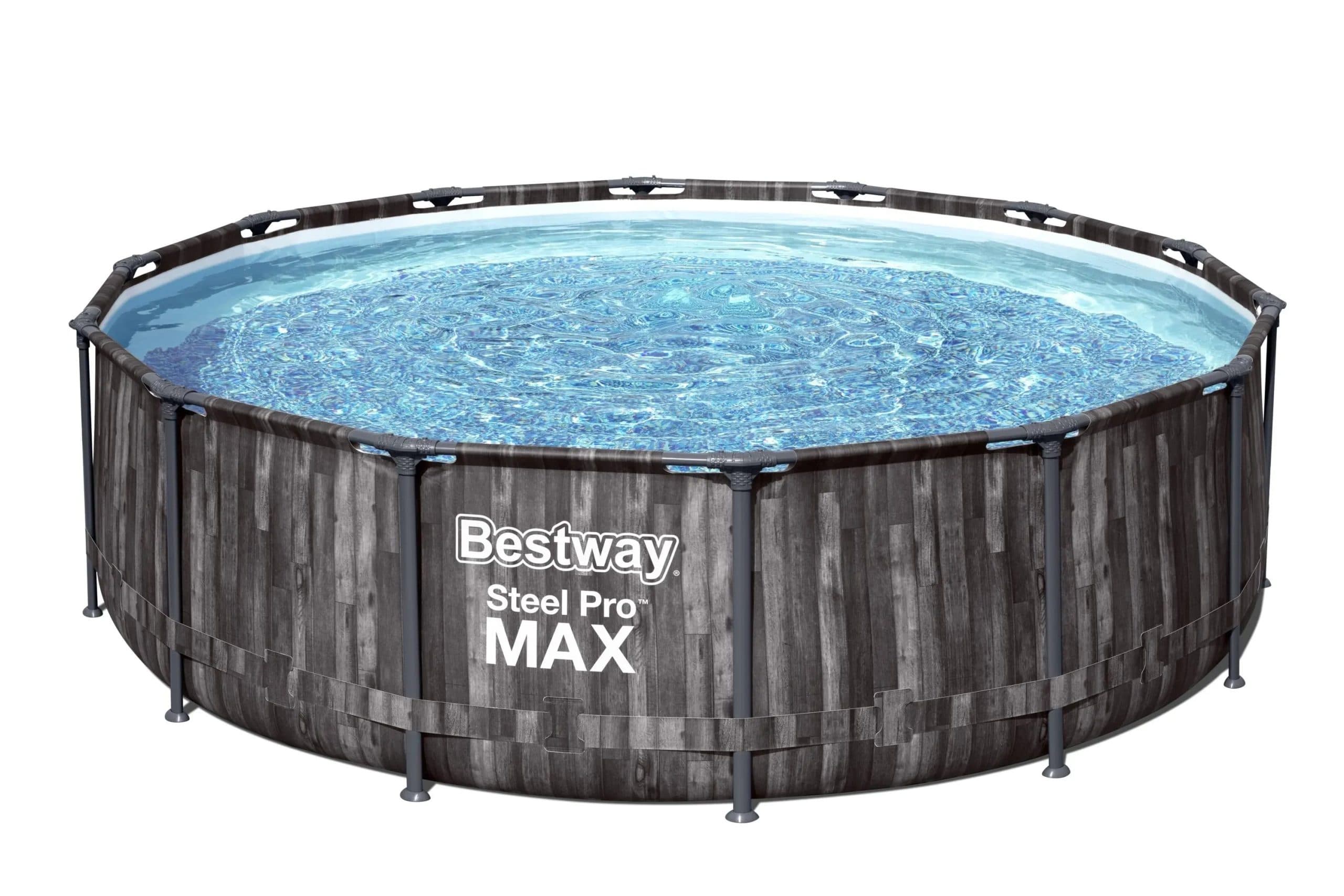 Basen na stelażu Steel Pro Max okrągły - śr. 427 cm, wys. 107 cm