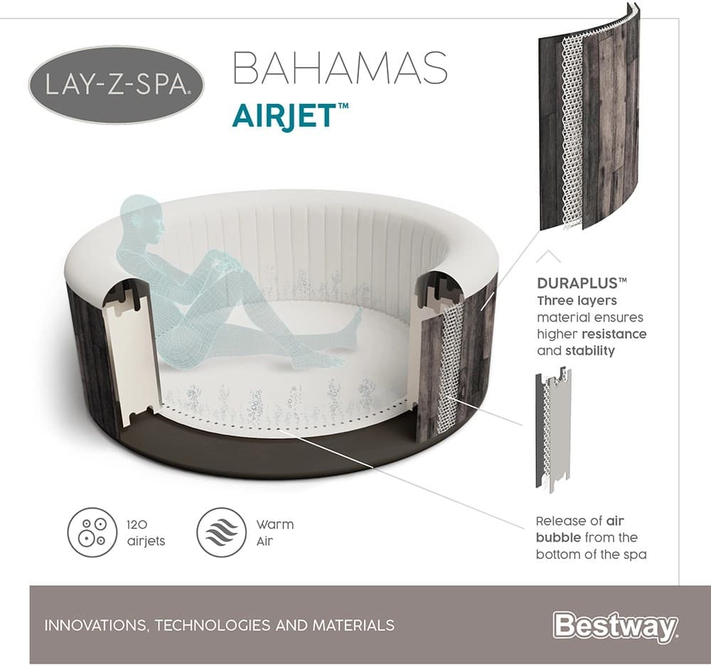 Spa ogrodowe Lay-Z-Spa BAHAMAS