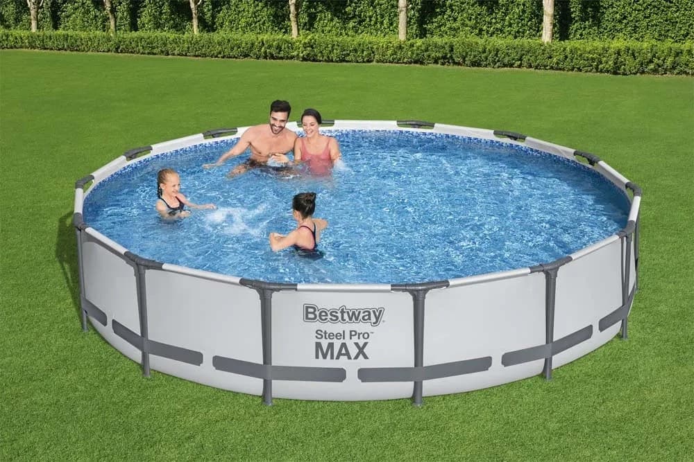 Basen na stelażu Steel Pro Max okrągły - śr. 427 cm, wys. 84 cm