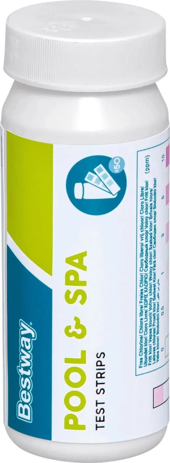 Bestway Testery paskowe do basenów i spa ogrodowych Flowclear 3 w 1 - 50 szt.