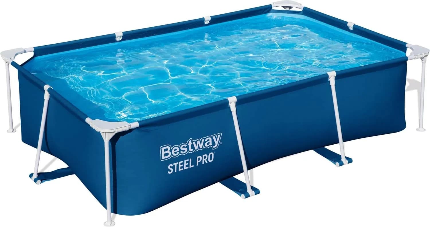Basen na stelażu Steel Pro prostokątny -170 x 259 x 61 cm