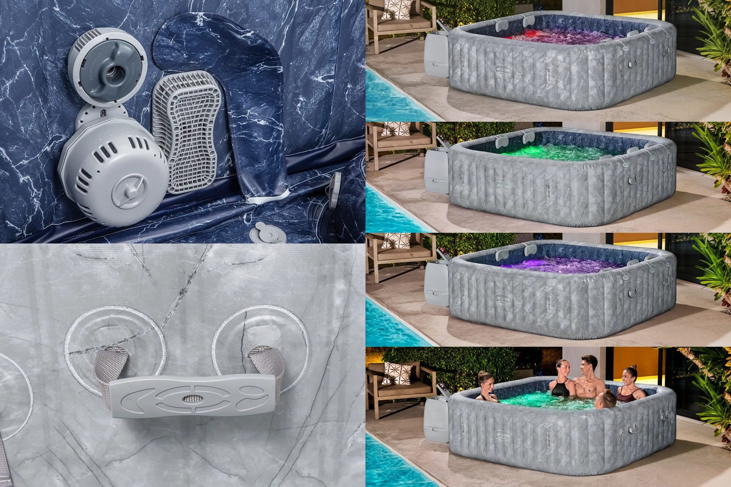 Spa ogrodowe Lay-Z-Spa SAN FRANCISCO HydroJet Pro