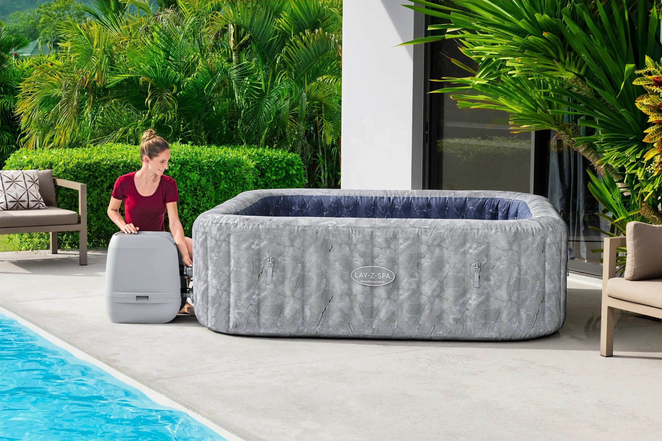 Spa ogrodowe Lay-Z-Spa SAN FRANCISCO HydroJet Pro