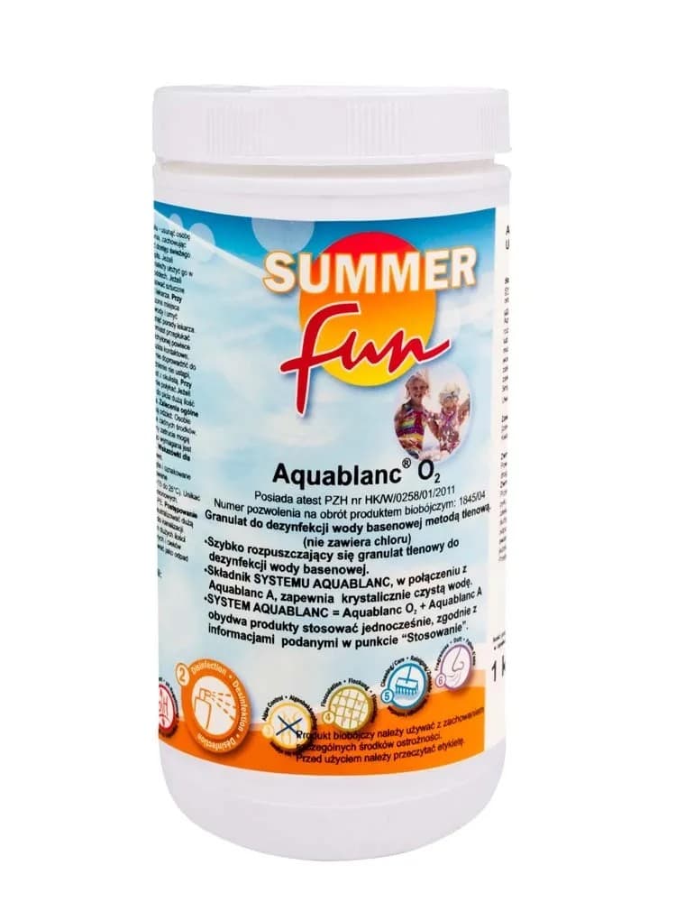 Summer Fun Aquablanc O2 granulat 1 kg
