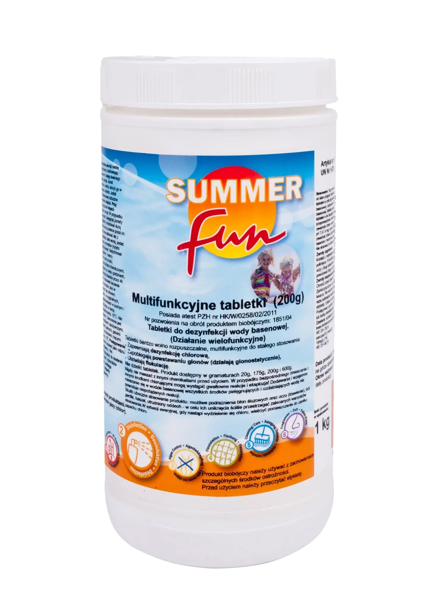 Summer Fun Chemochlor T multitabletki - 1 kg