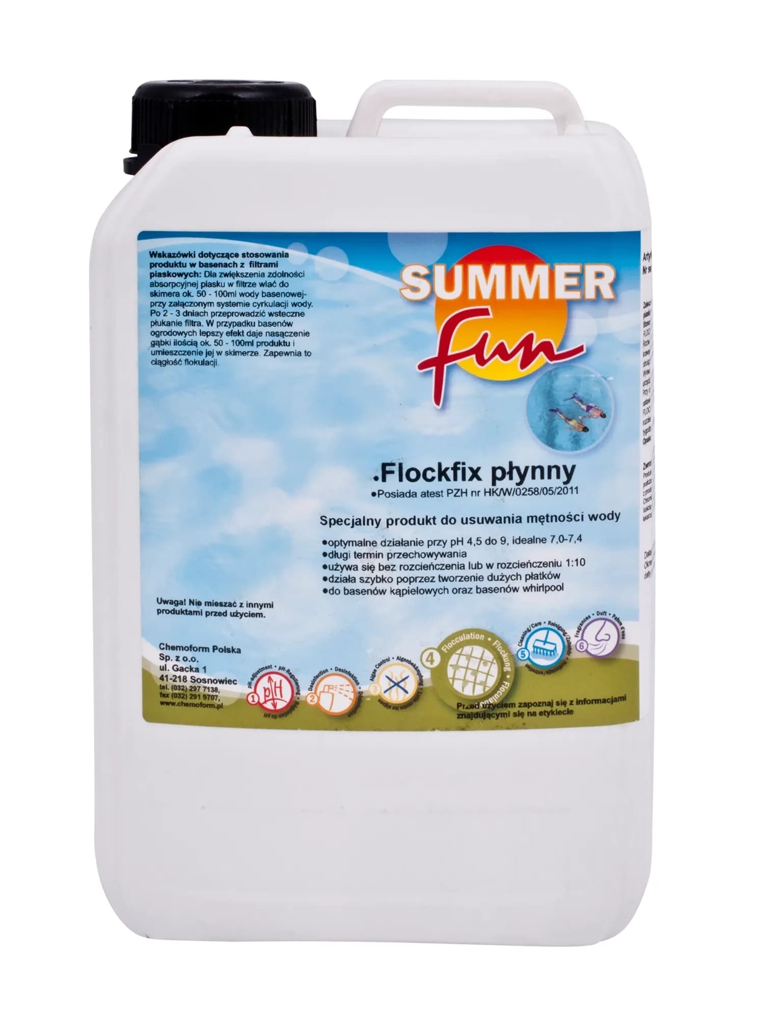 Summer Fun Flockfix płynny 3 l