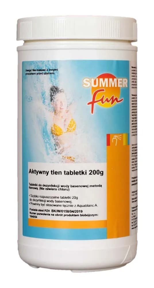 Tlen Aktywny tabletki 200 g
